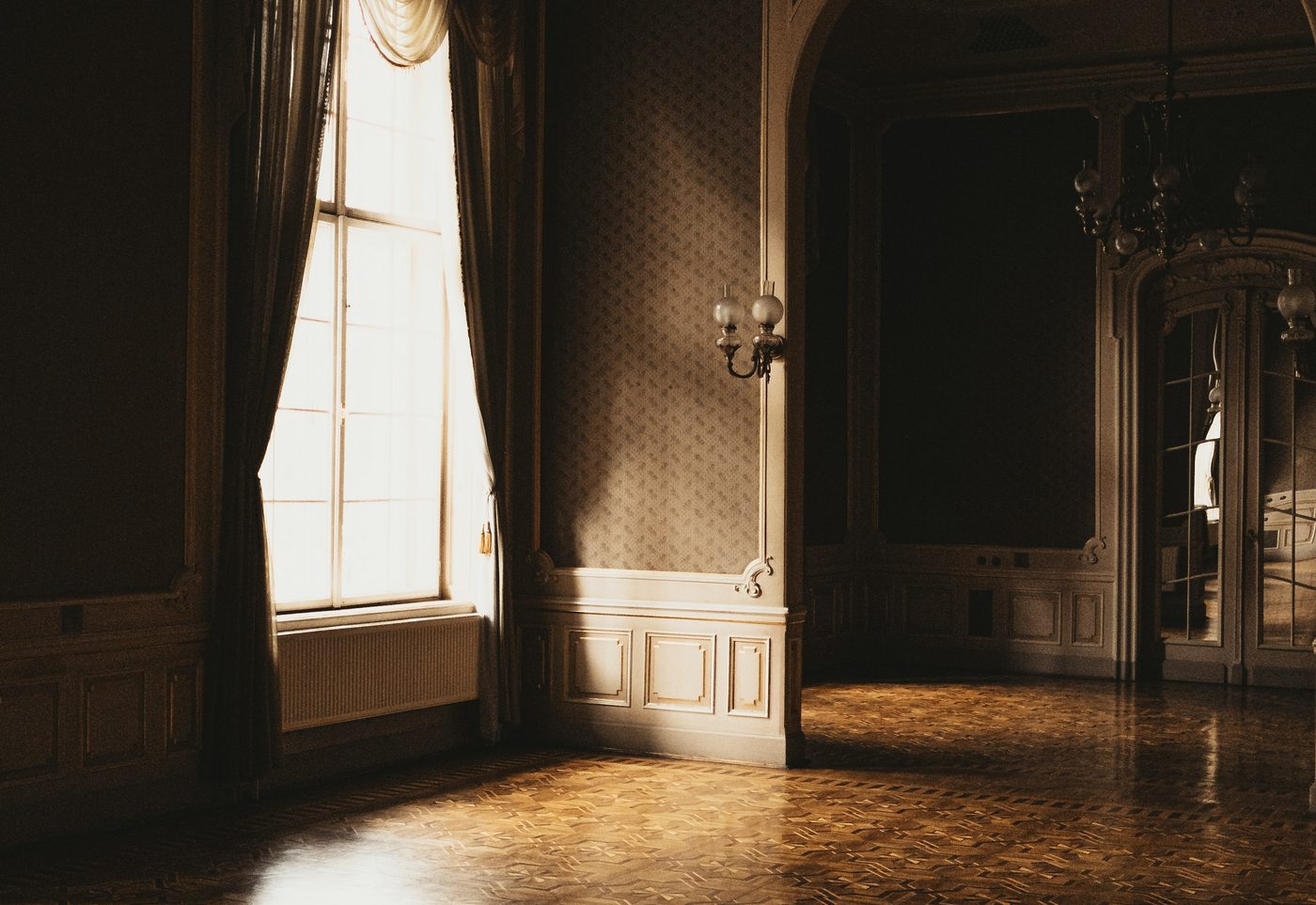 Salon d'un appartement de prestige